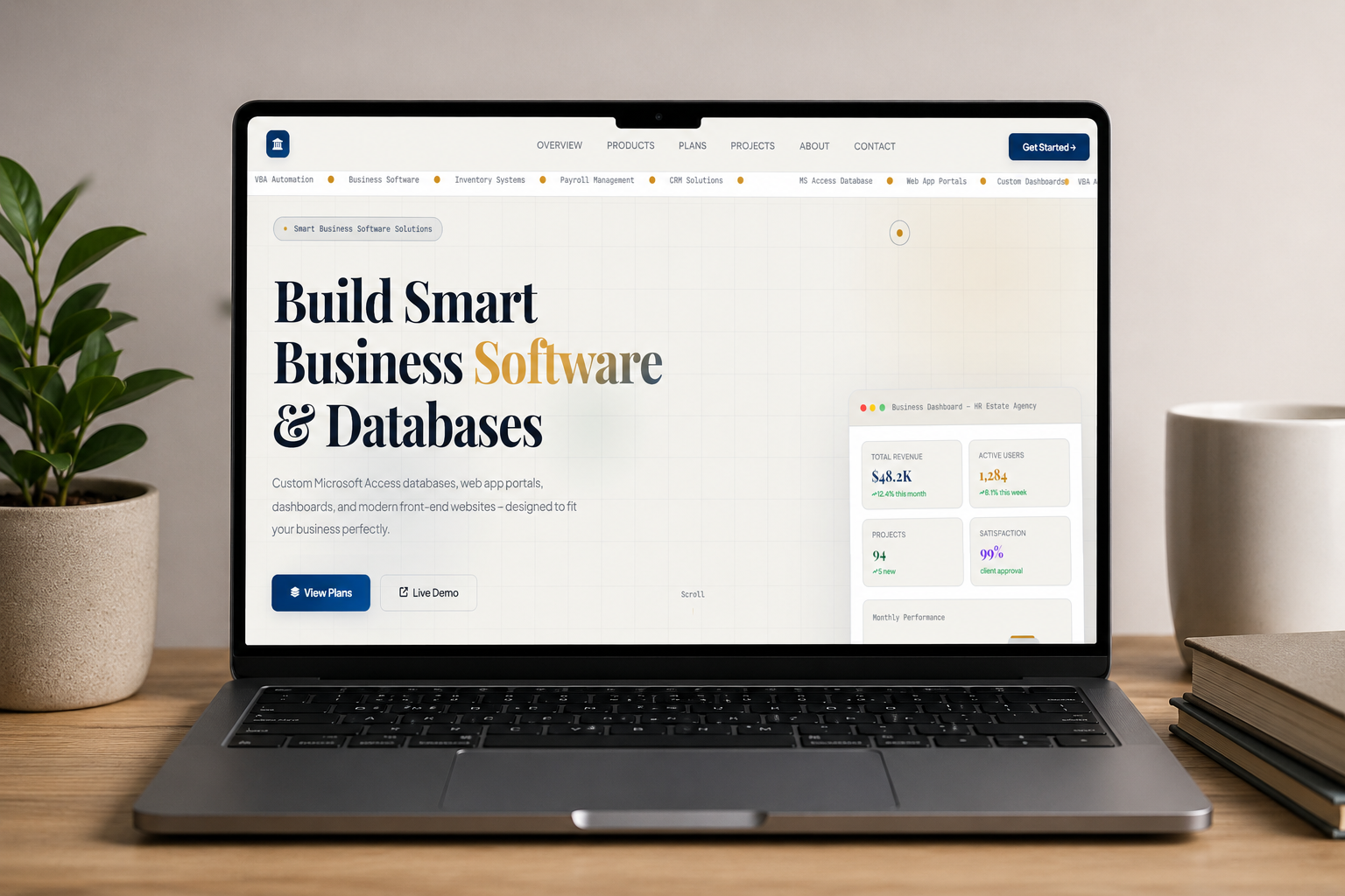 Modern Business Website