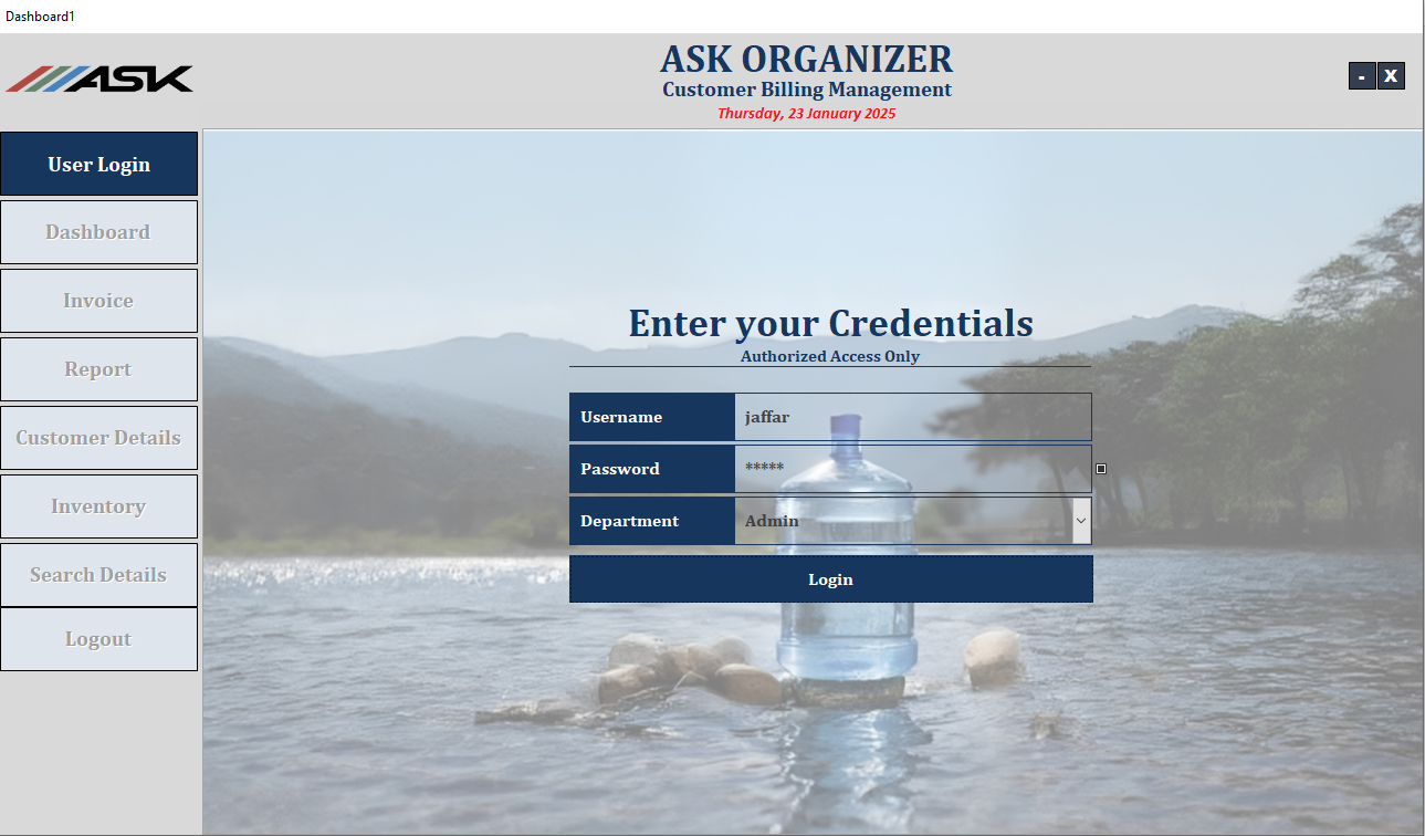 Invoice System screenshot 1