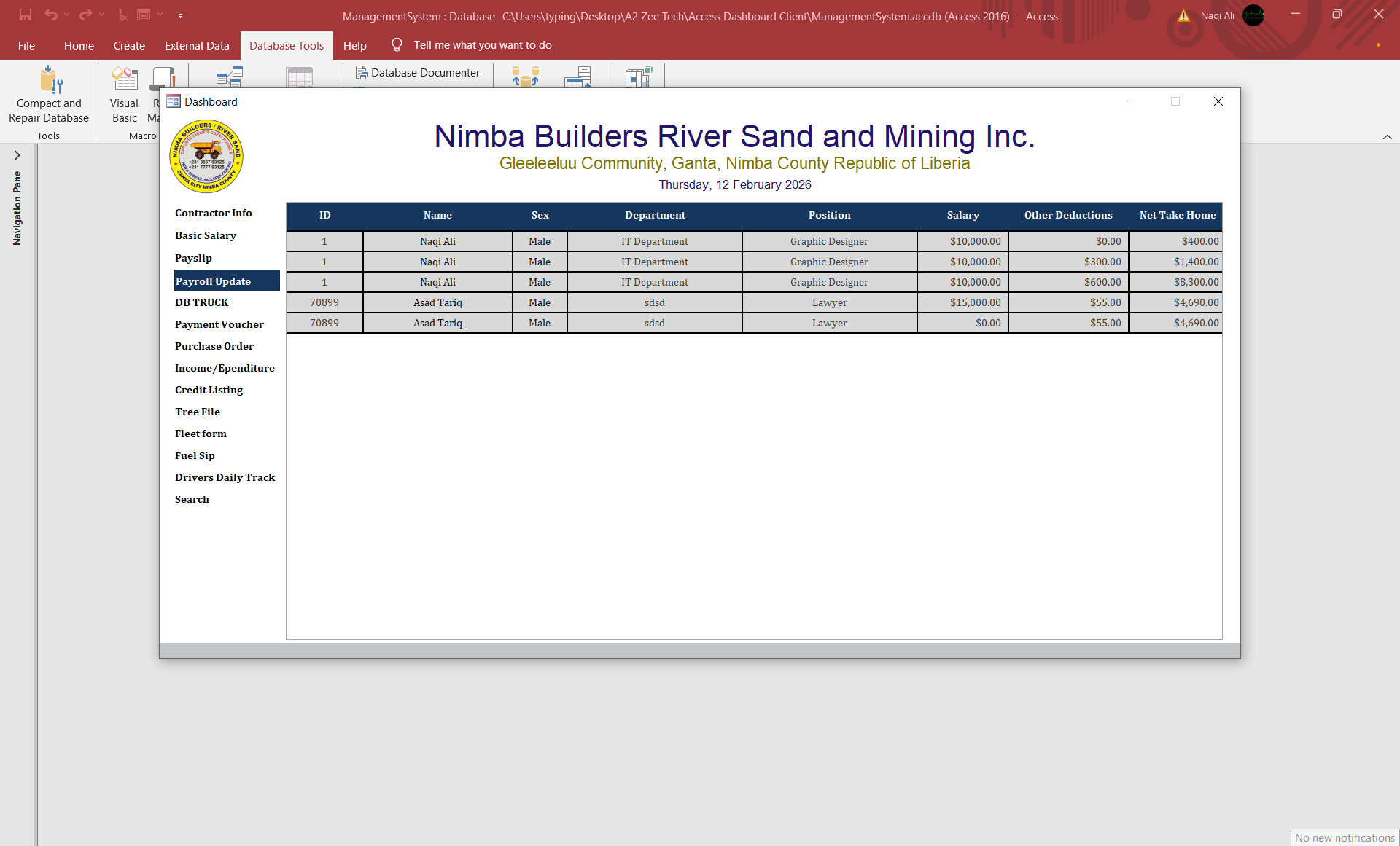 Shop Maintenance and Transactions screenshot 5