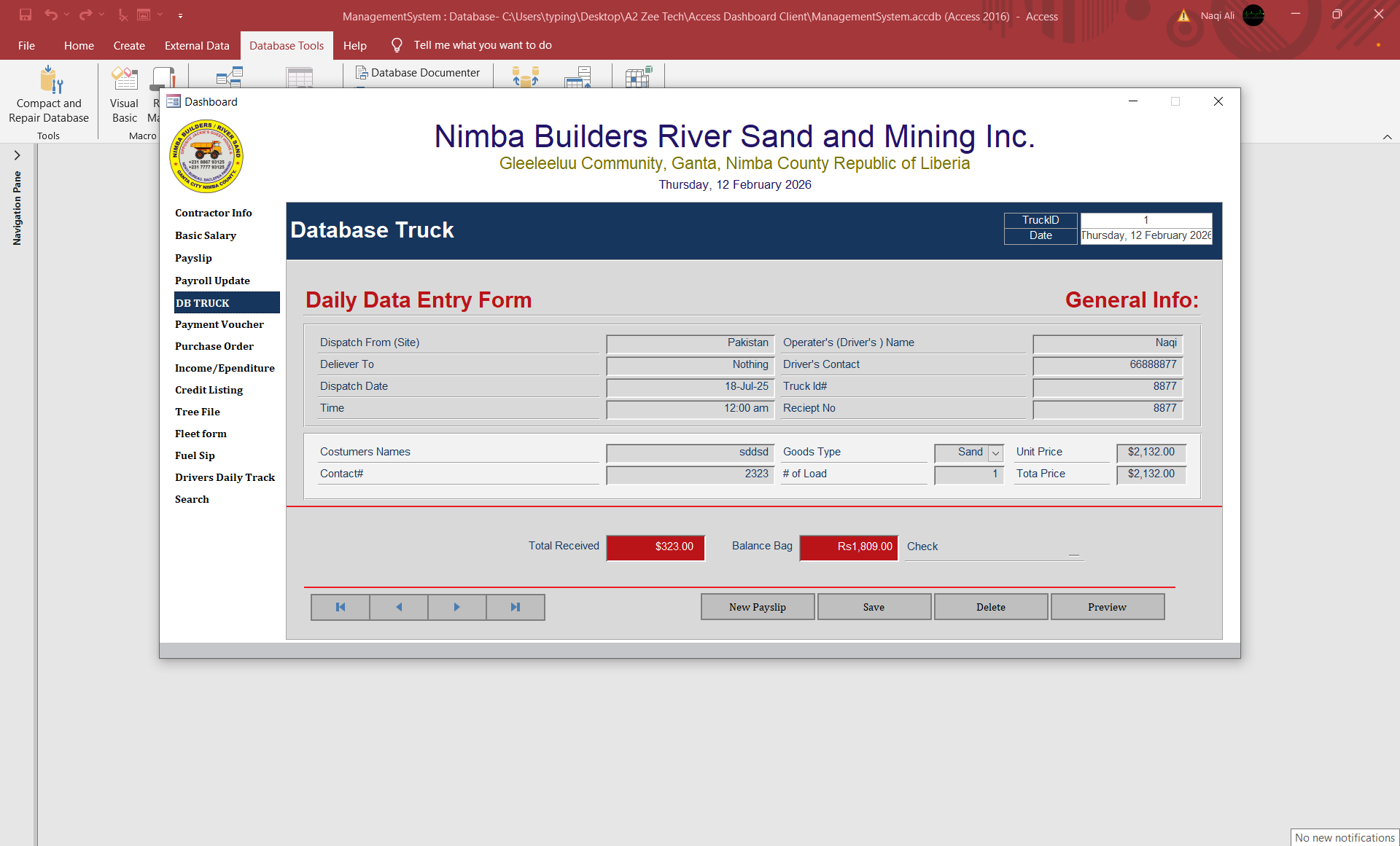 Shop Maintenance and Transactions screenshot 6
