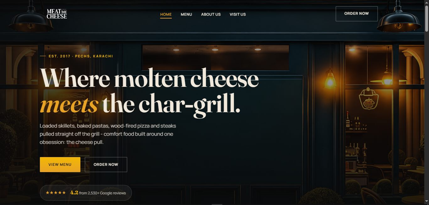 Meat The Cheese - Where Every Bite Comes with the Perfect Cheese Pull screenshot 1