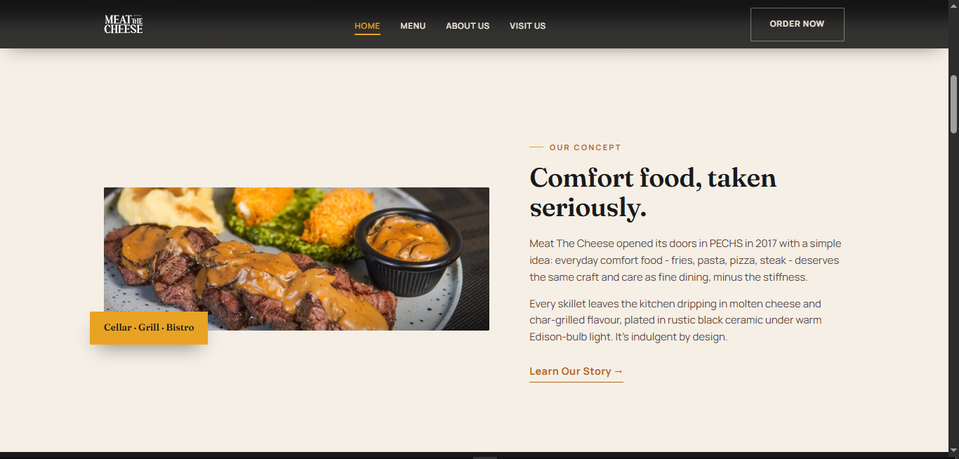 Meat The Cheese - Where Every Bite Comes with the Perfect Cheese Pull screenshot 2