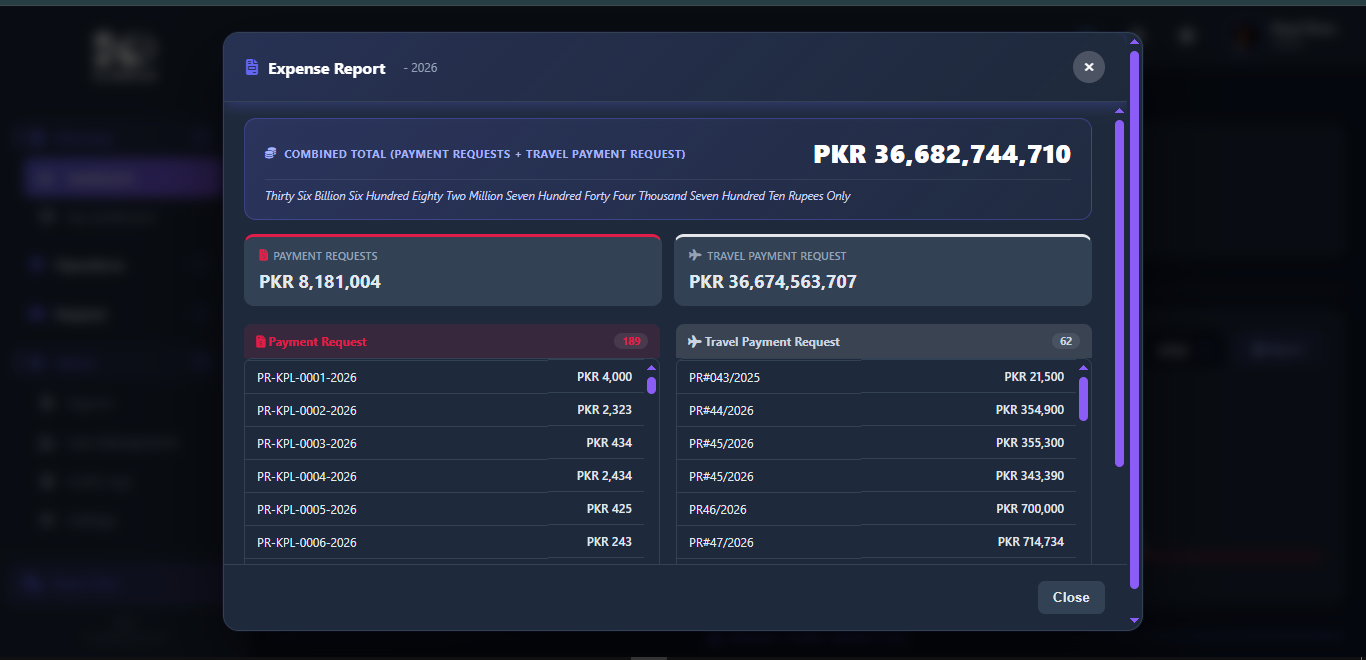 Employee Expense Software screenshot 3