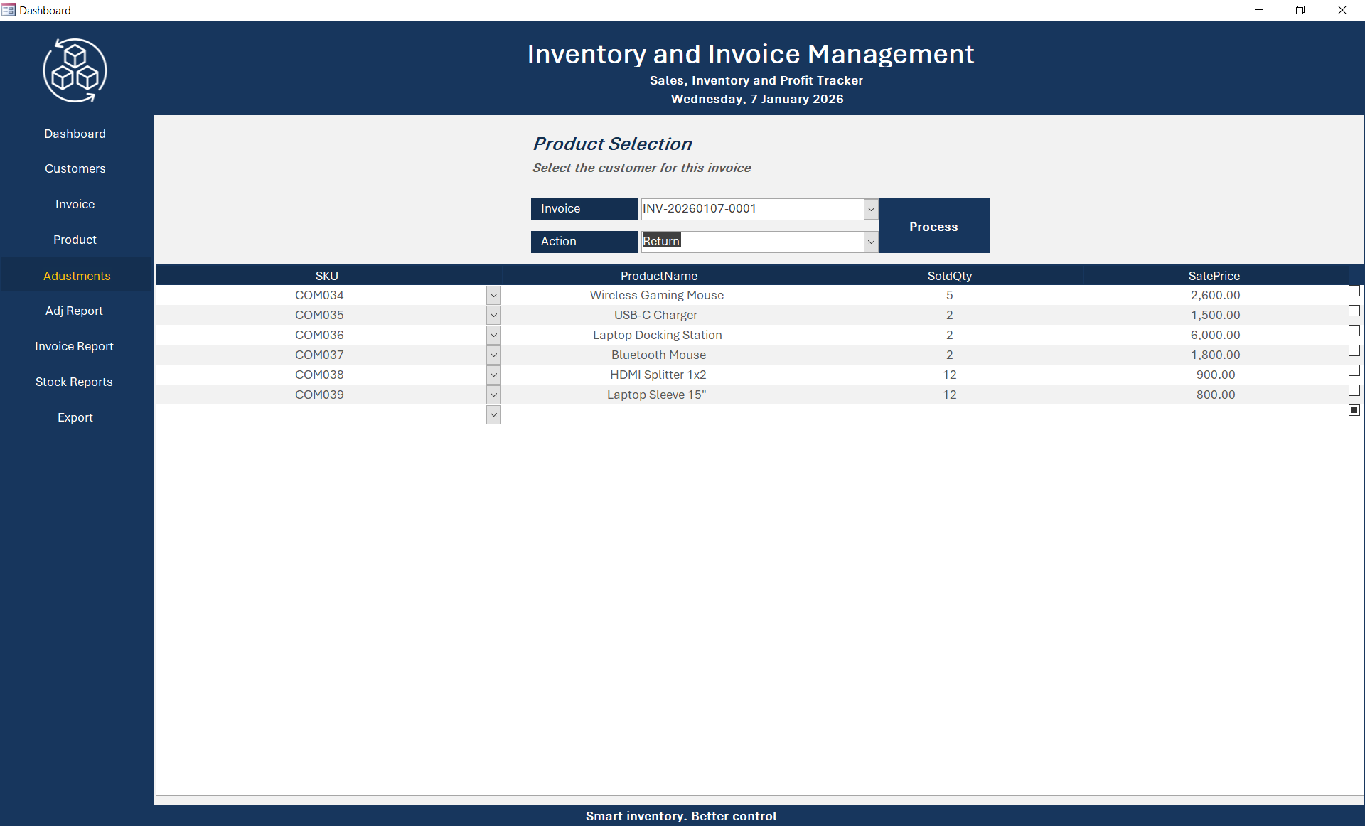 Inventory Management System screenshot 4