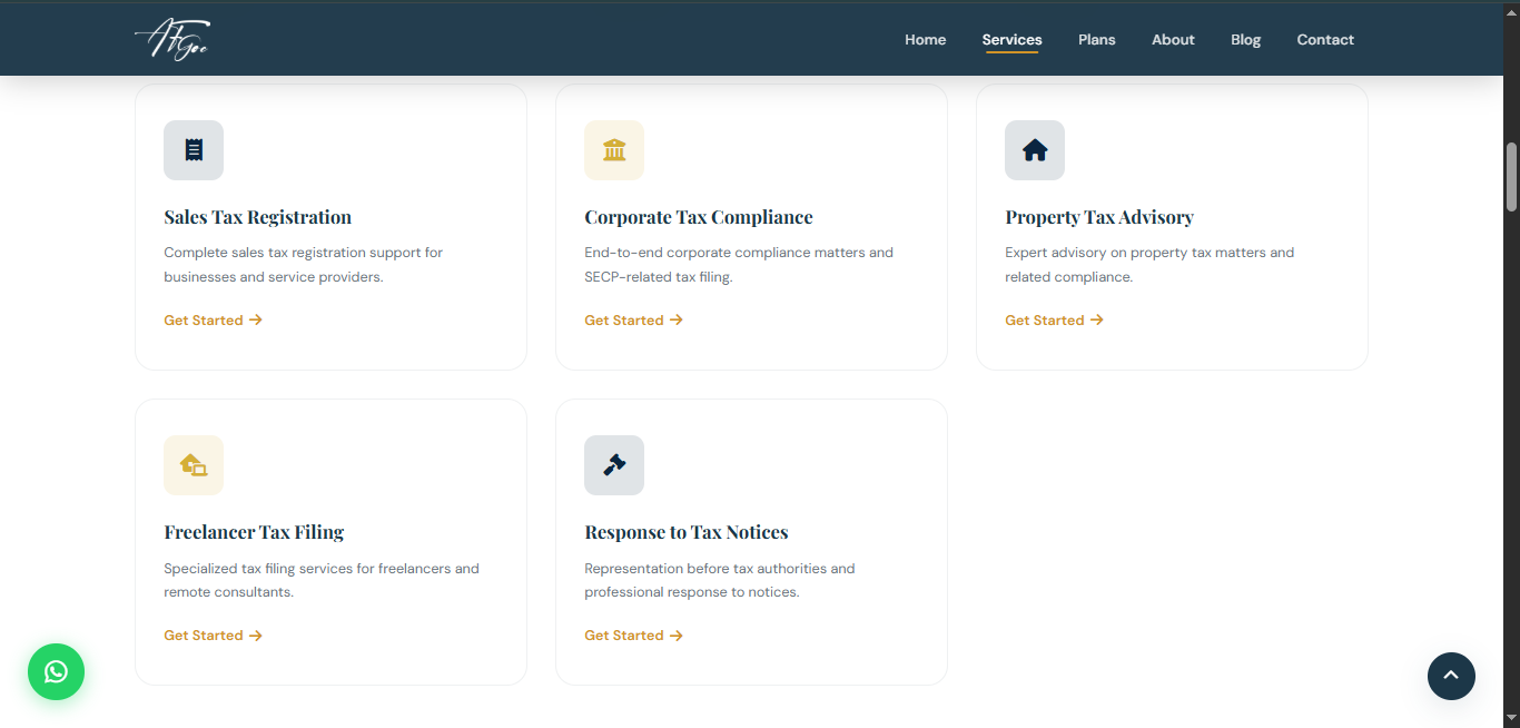 Lawyer Website for Services screenshot 3