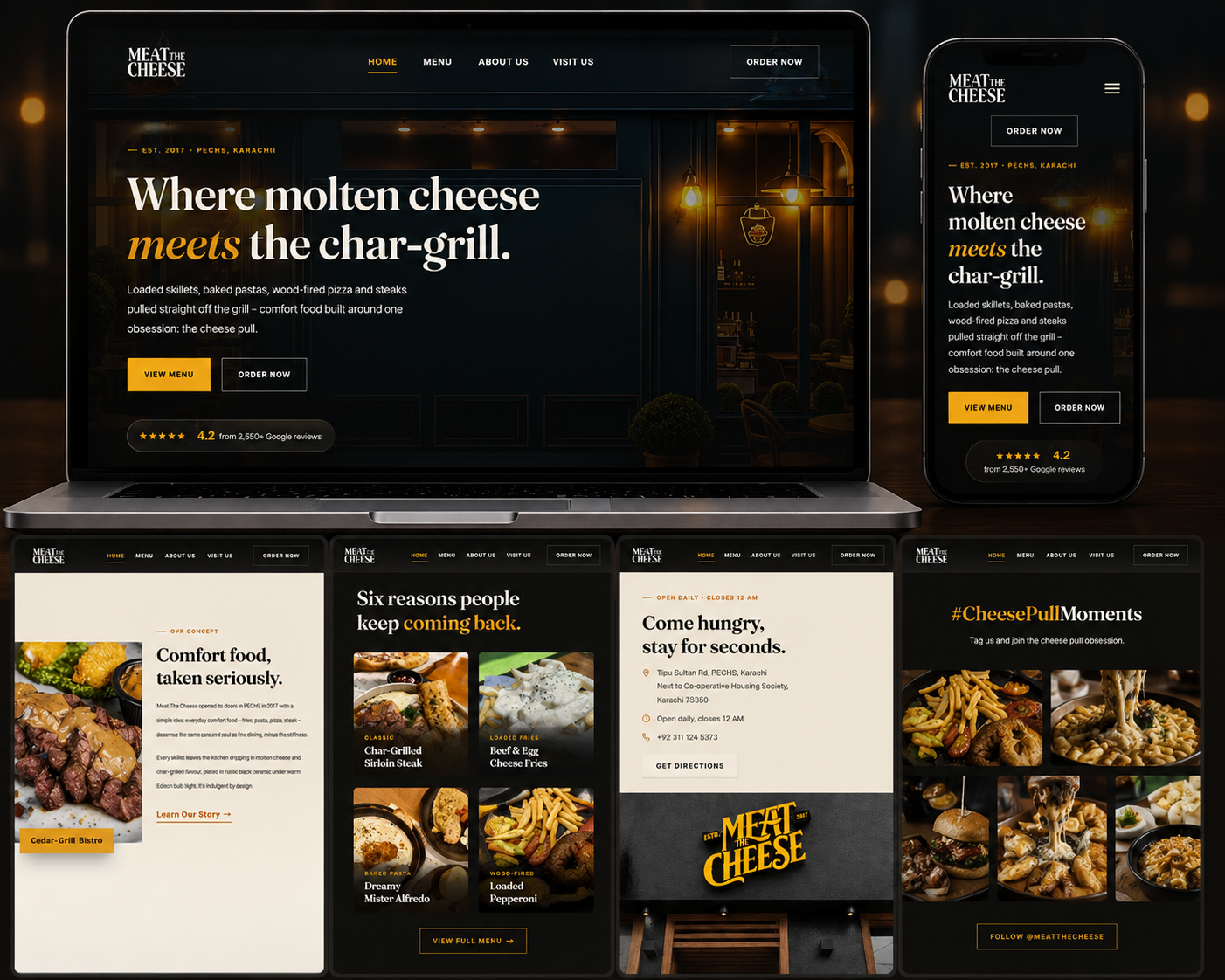 Meat The Cheese - Where Every Bite Comes with the Perfect Cheese Pull