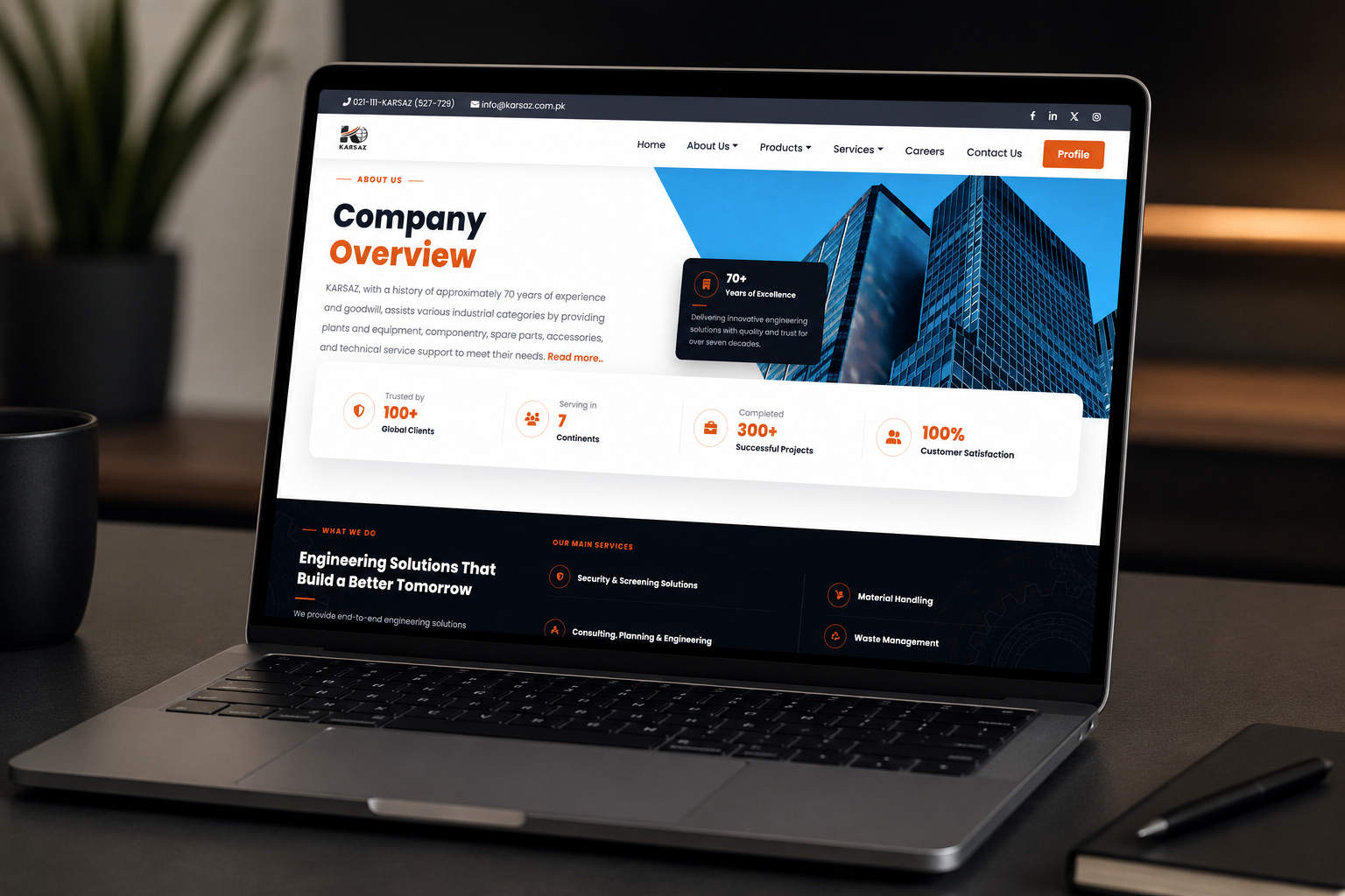 Engineering Website