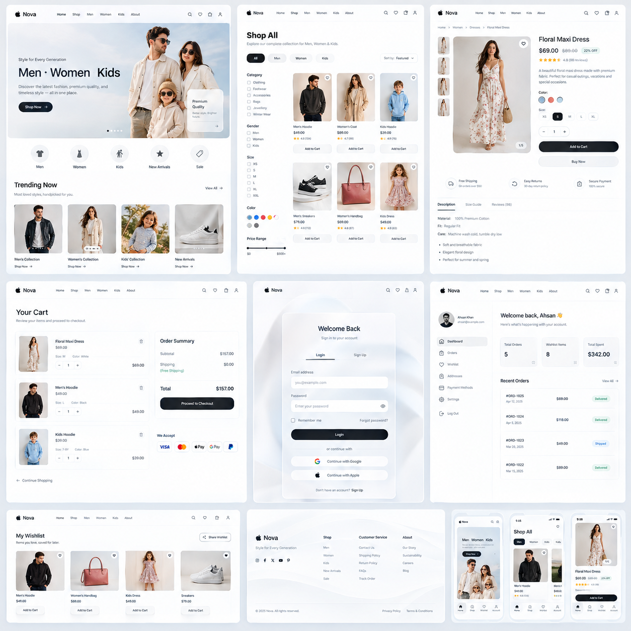Fashion E-Commerce Website